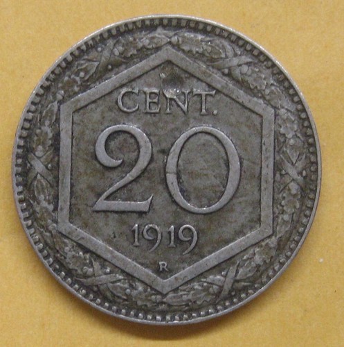 1919 italy centesimi take a - 20,