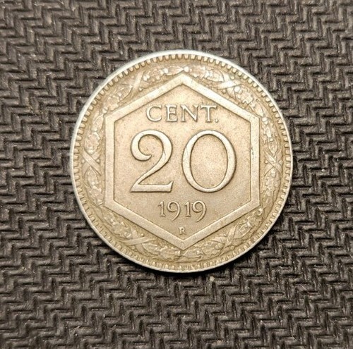 1919 italy centesimi au - italy,