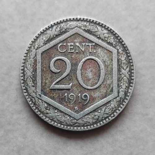 Italy cent 1919 - italy,