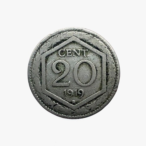 Italy cent 1919 coin - italy, r