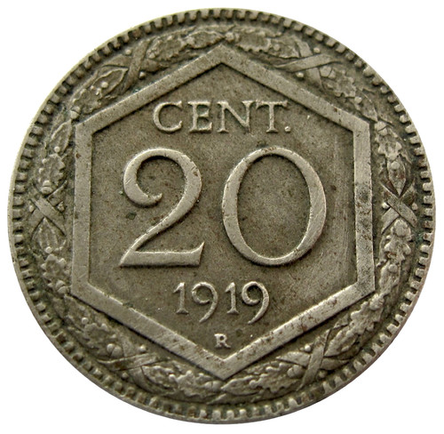 Italy centesimi 1919 - italy,, centesimi,
