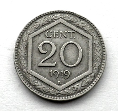 Italy centesimi 1919 58 - italy,