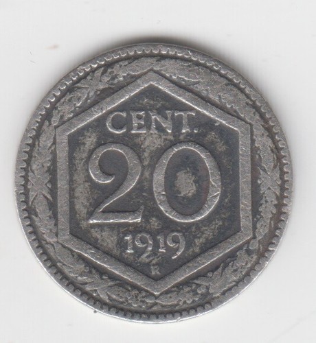 Italy 1919 centesimi king - 1919, 20